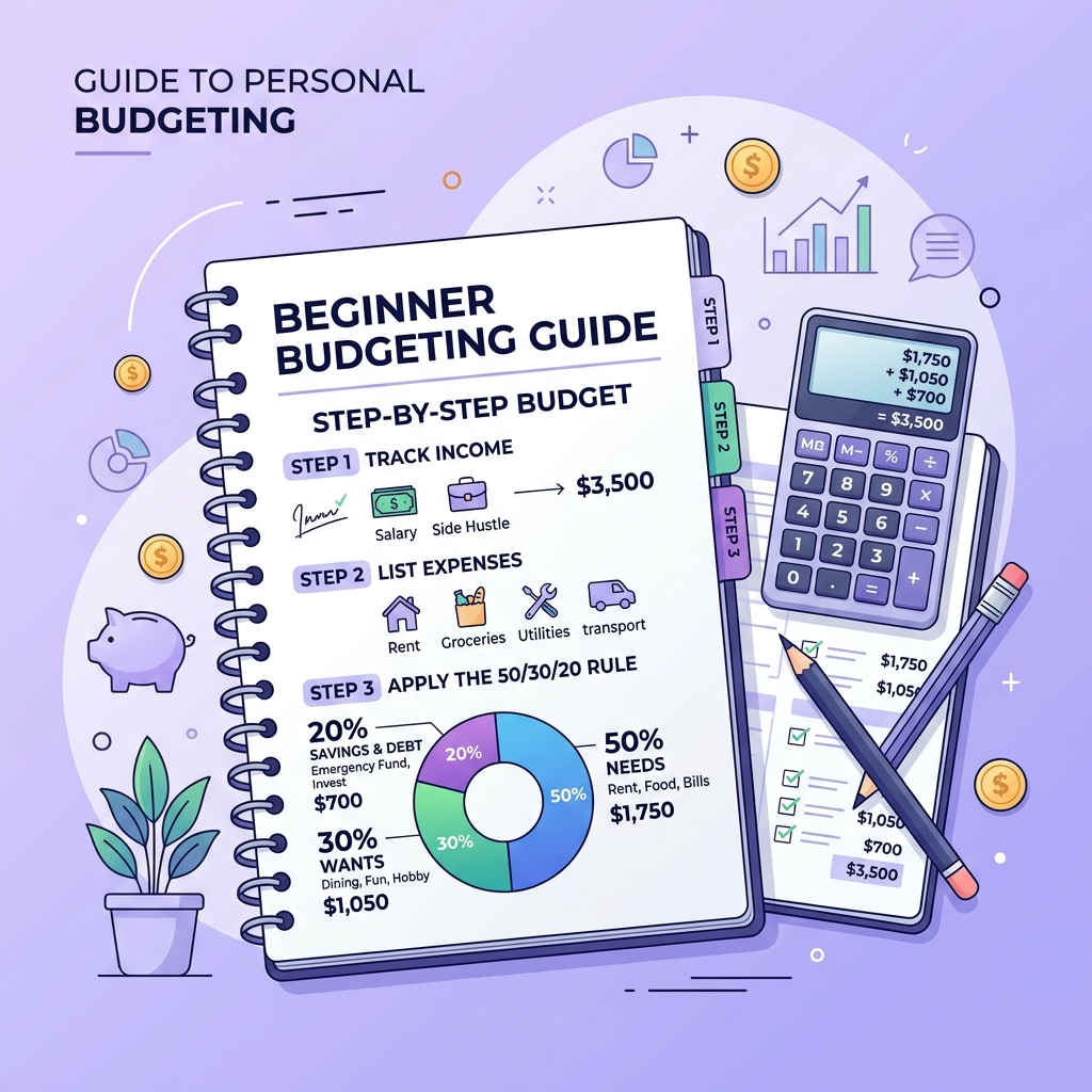 Beginner Guide to Budgeting (Step-by-Step)